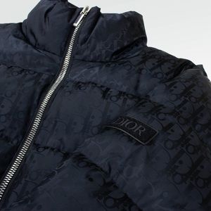 DIOR OBLIQUE BLOUSON BLACK JACKET